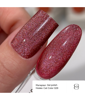 Гель-лак Gemely Cat color №029, 6 мл HEMA/TPO free